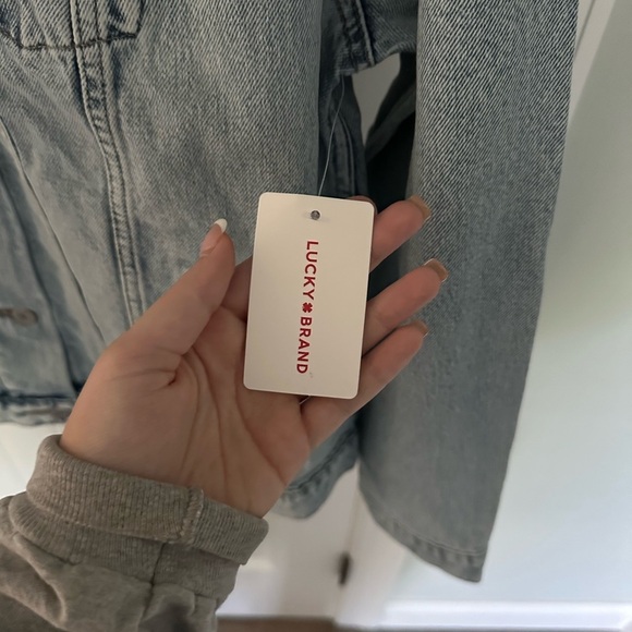 Lucky Brand-Tomboy Trucker denim jacket-Size 1X-NWT - Picture 6 of 10